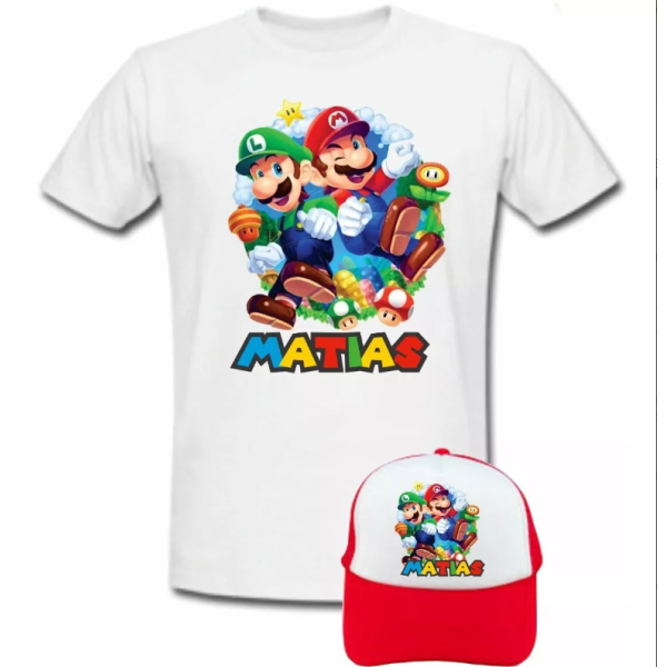 camisetas personalizadas y gorra