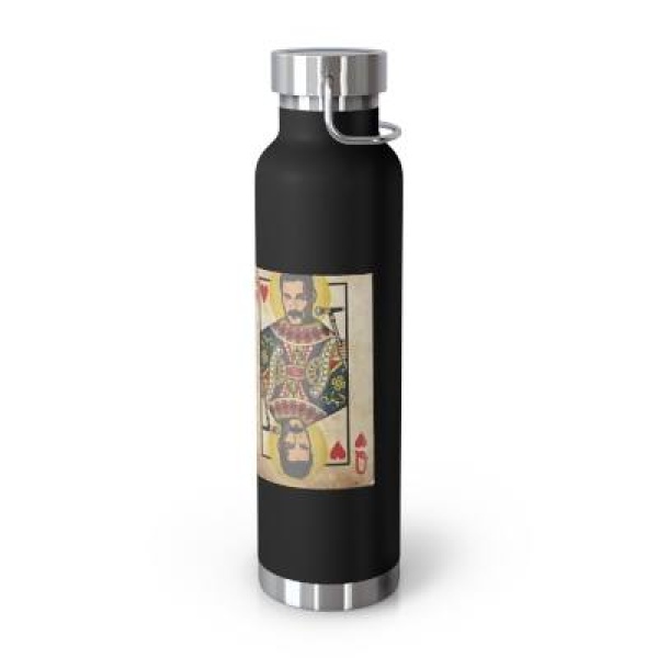Botella aislada al vacío de cobre, 22 oz